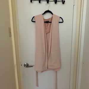 Topshop Sleeveless Blazer